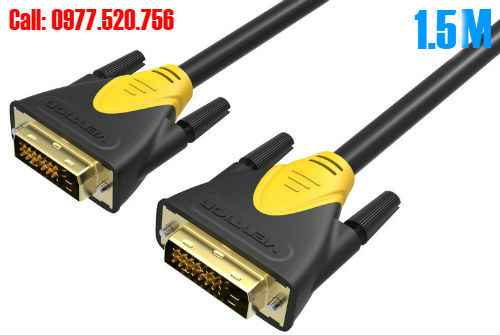 Cáp DVI to DVI ( 24+1) dài 1.5m Vention VAD-A03